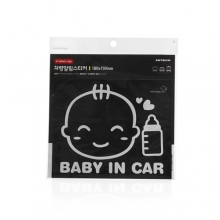 0019 - BABY IN CAR(흰색)